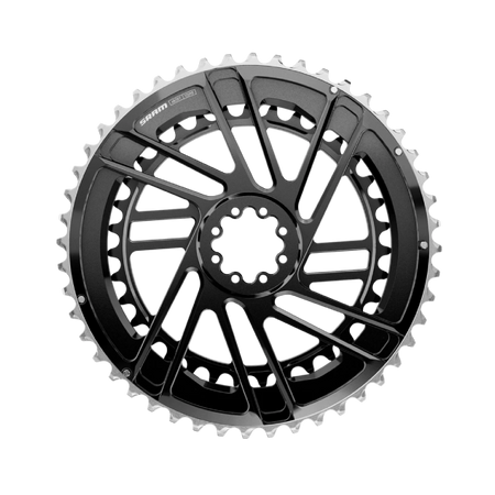 SRAM Force E1 X-Range Direct Mount Chainringset Front View - bicyquel _