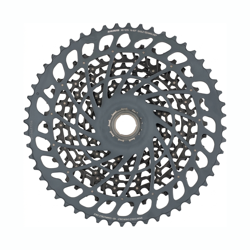 SRAM XG-1275 Eagle 12s Cassette Rear View - bicyquel _