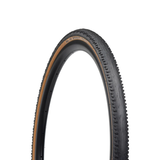 Teravail Updraft Gravel Tyres Black-Tan Side View - bicyquel _