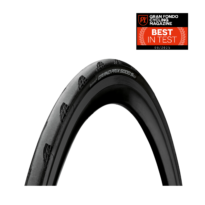 Continental Grand Prix S TR Road Tyres in black with Best in Test award - bicyquel _
