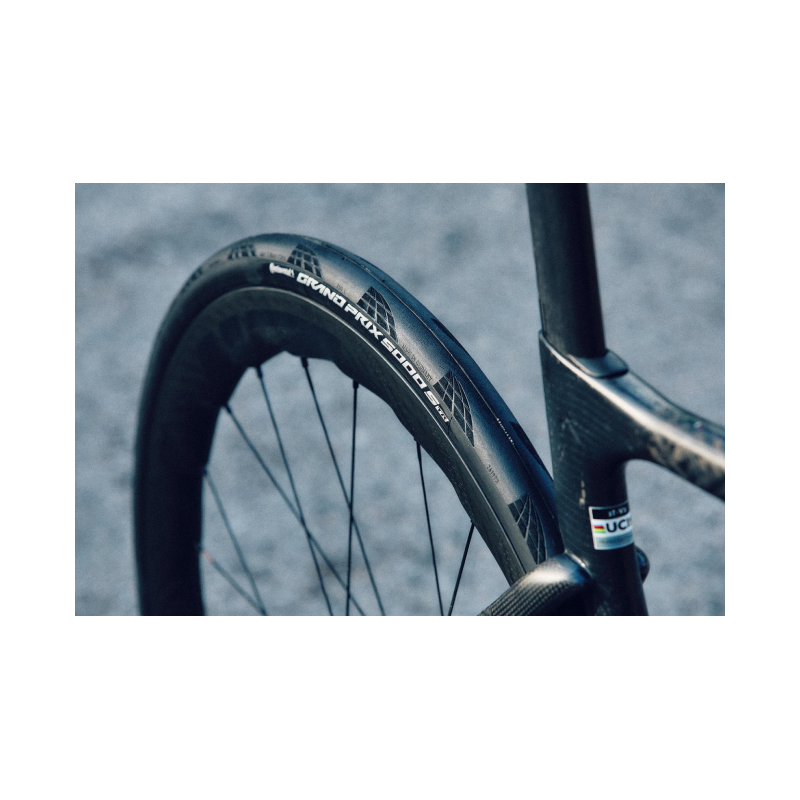 Continental Grand Prix S TR Road Tyres fitted lifestyle picture - bicyquel _