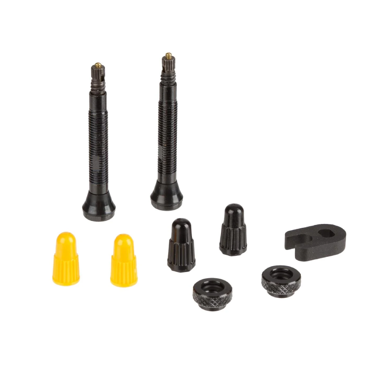 Continental Tubeless Valve Set unpacked - bicyquel _