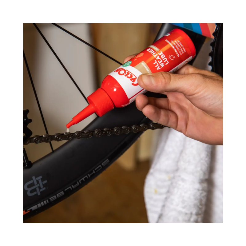 CyclOn All Weather Lube (125ml) lifestyle picture- bicyquel _