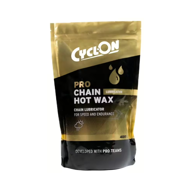 CyclOn Pro Chain Hot Wax packaged - bicyquel _