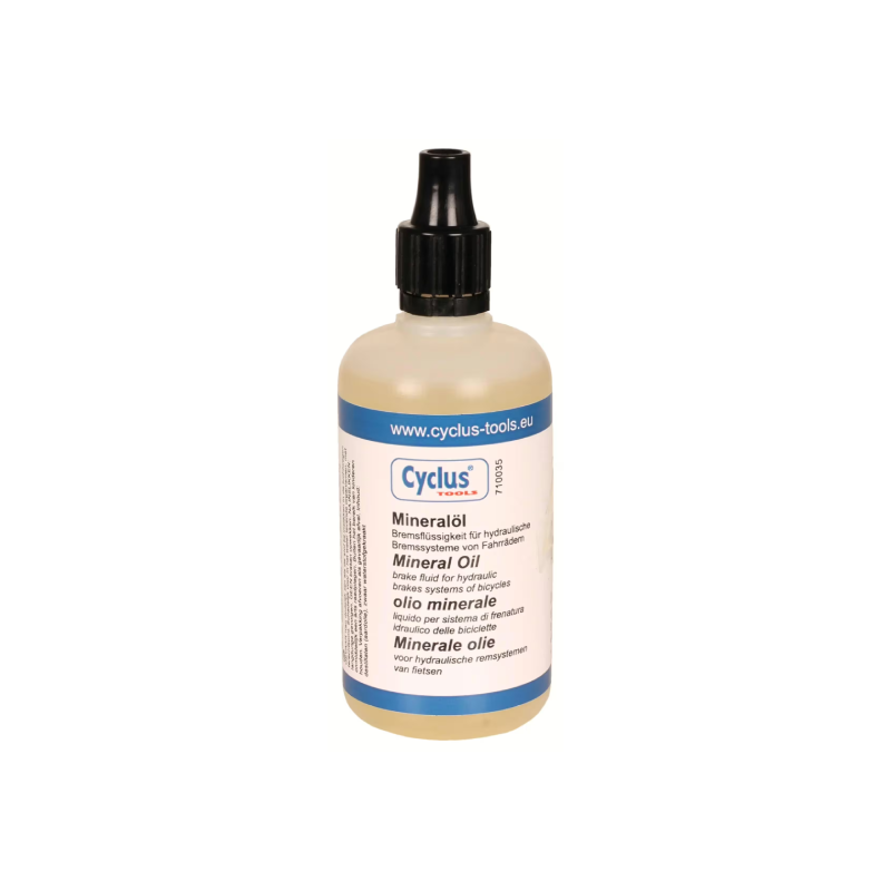 Cyclus Tools Professional Mineral Oil Brake Fluid 100ml - bicyquel _