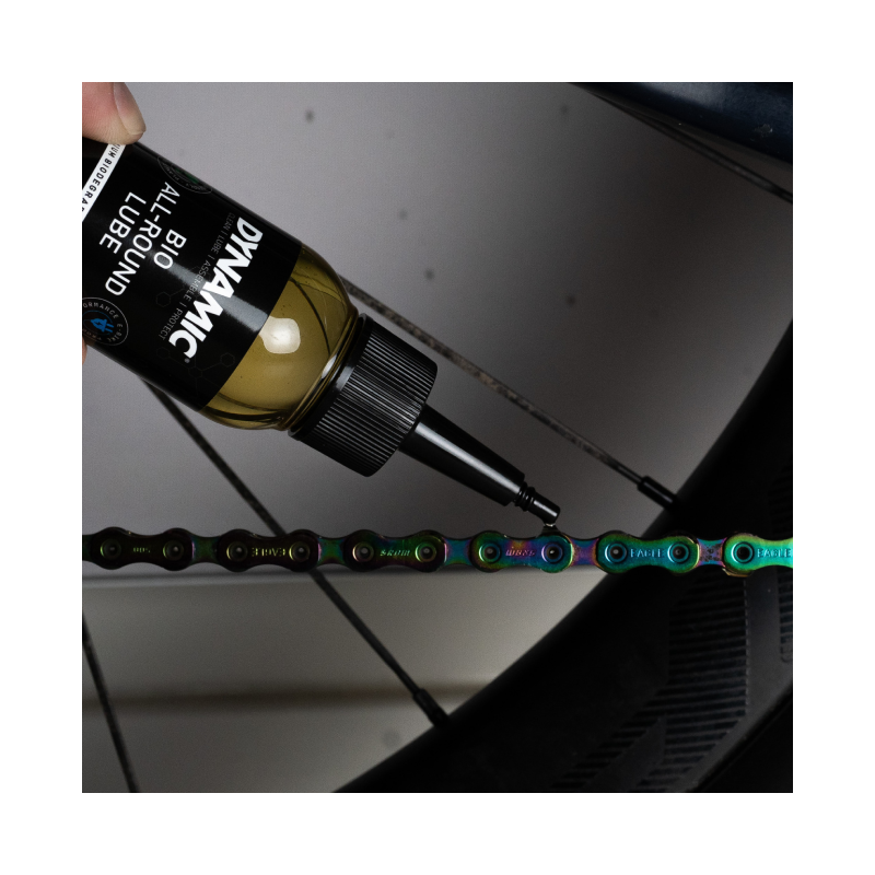 Dynamic Bio All Round Chain Lube (100ml) Application - bicyquel _