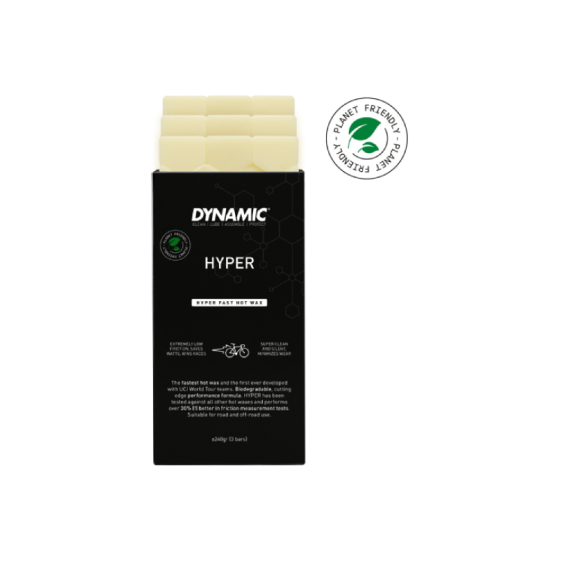 Dynamic Hyper Hot Chain Wax (240g) unpacked - bicyquel _