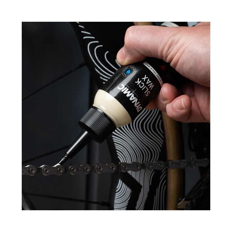Dynamic Slick Wax Chain Wax application - bicyquel _