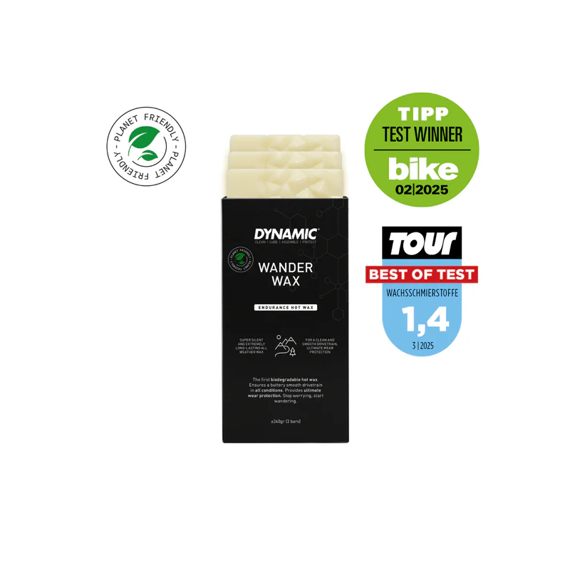 Dynamic Wander Hot Wax in packaging - bicyquel _