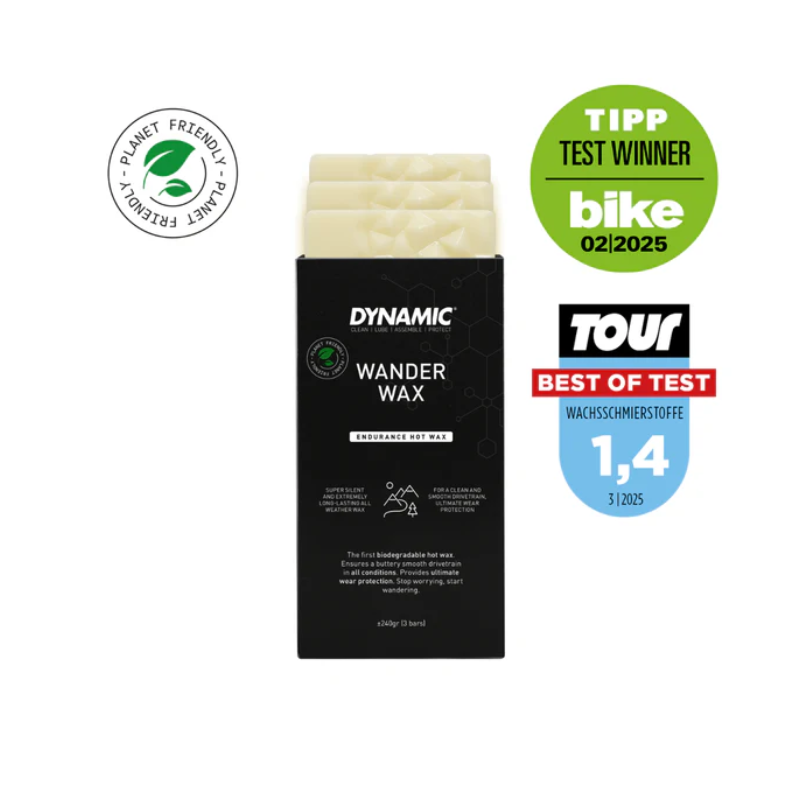 Dynamic Wander Hot Chain Wax (240g) kit and awards - bicyquel _