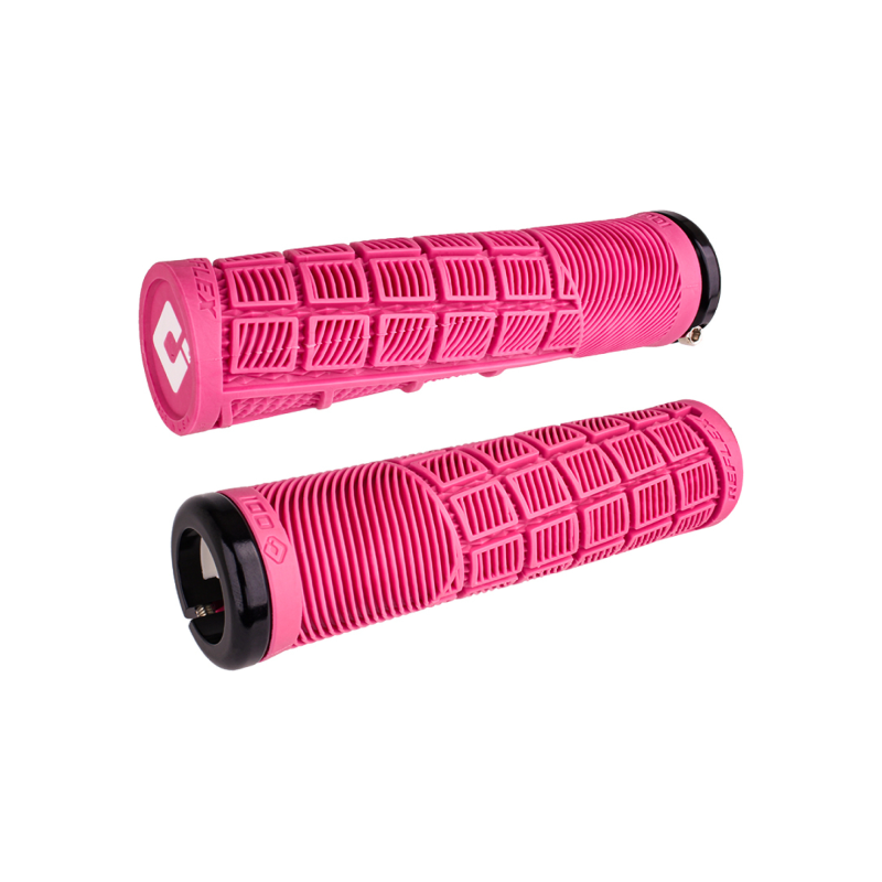 ODI Reflex XL v2.1 Lock-On Grips in Pink - bicyquel _