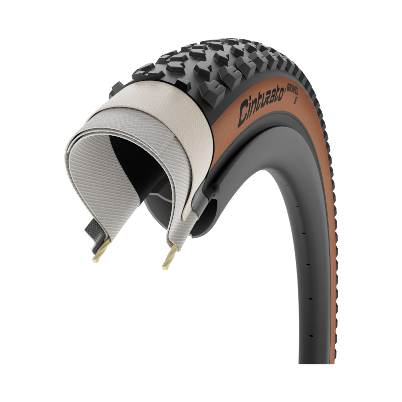 Pirelli Cinturato Gravel S TLR Tyres Cutout - bicyquel _