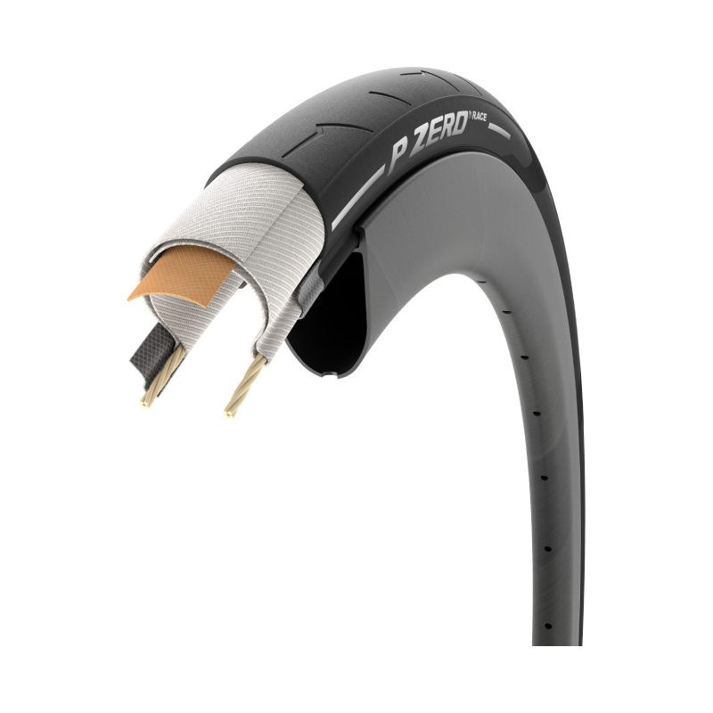 Pirelli P ZERO Race Road Tyres Cutout - bicyquel _