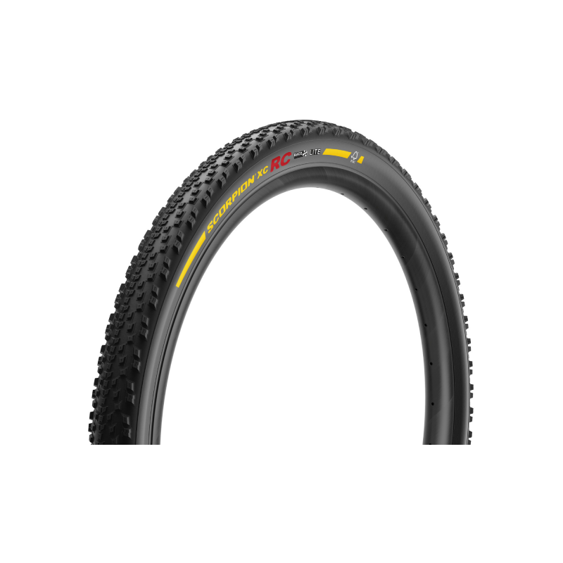 Pirelli Scorpion Race XC RC MTB Tyres Yellow Label Half - bicyquel _
