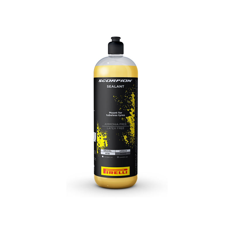 Pirelli Scorpion Tyre Sealant 1000ml - bicyquel _