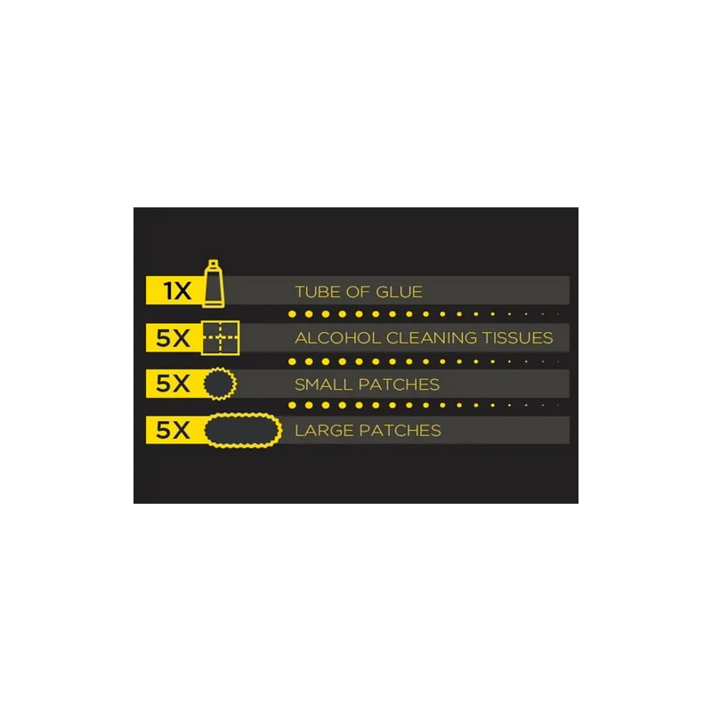 Pirelli SmarTUBE Patch Kit - What's in the box - bicyquel _