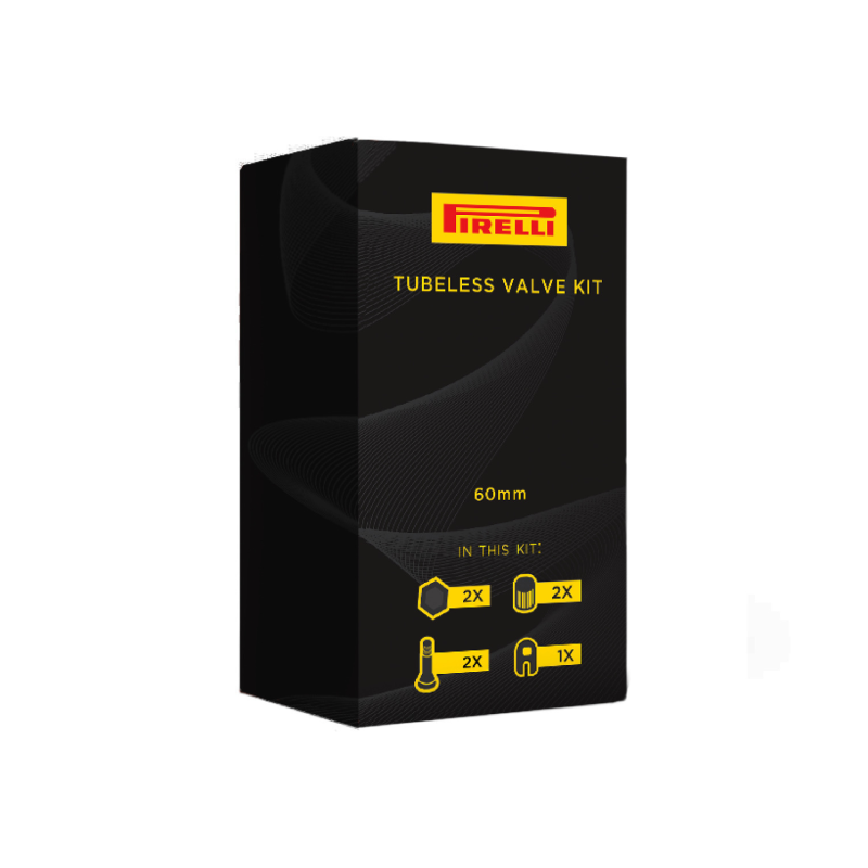 Pirelli Tubeless Valves in Packaging- bicyquel _