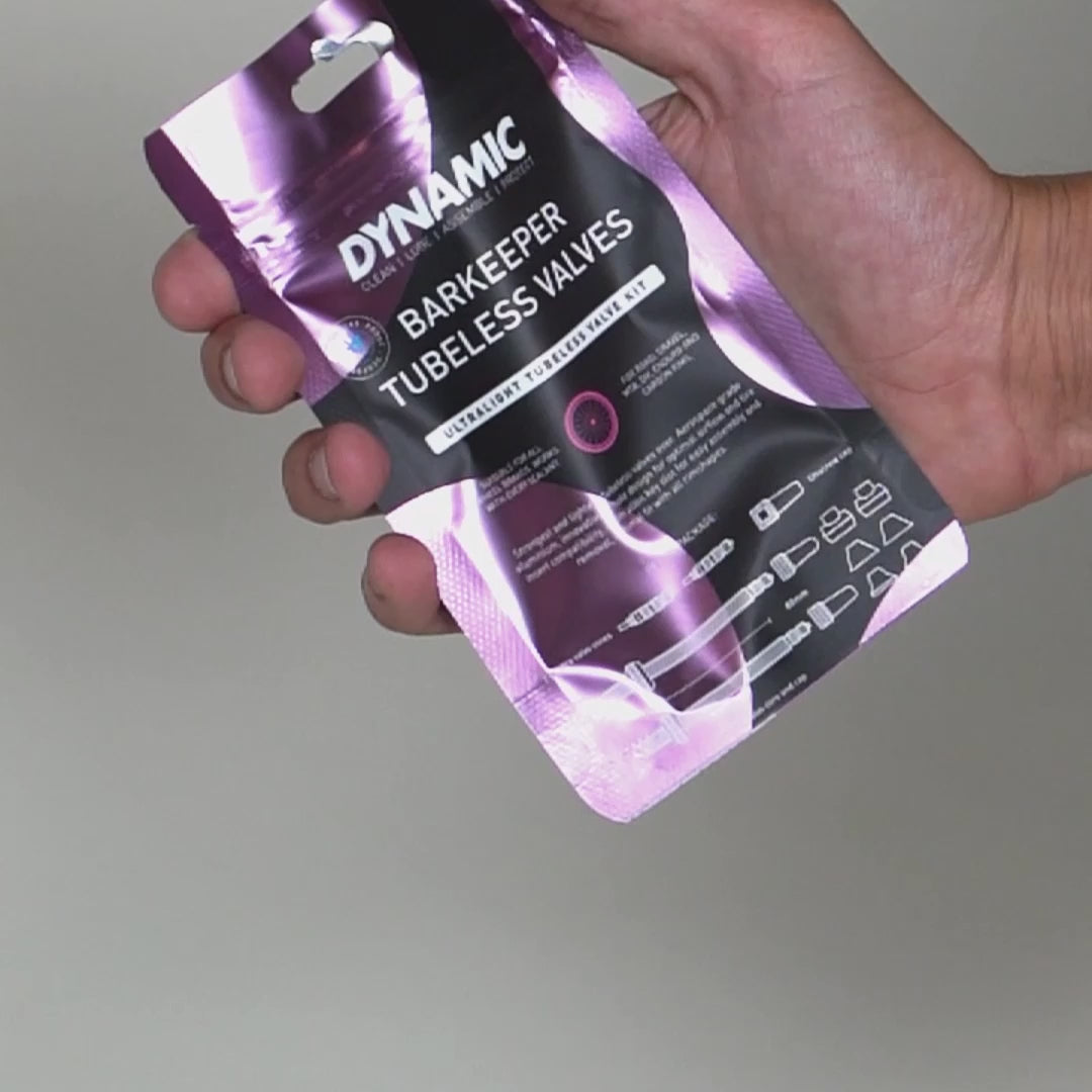 Dynamic Barkeeper Tubeless Valve Kit video - bicyquel _