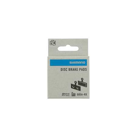 Shimano BP-G05A-RX brake pads packaged - bicyquel _