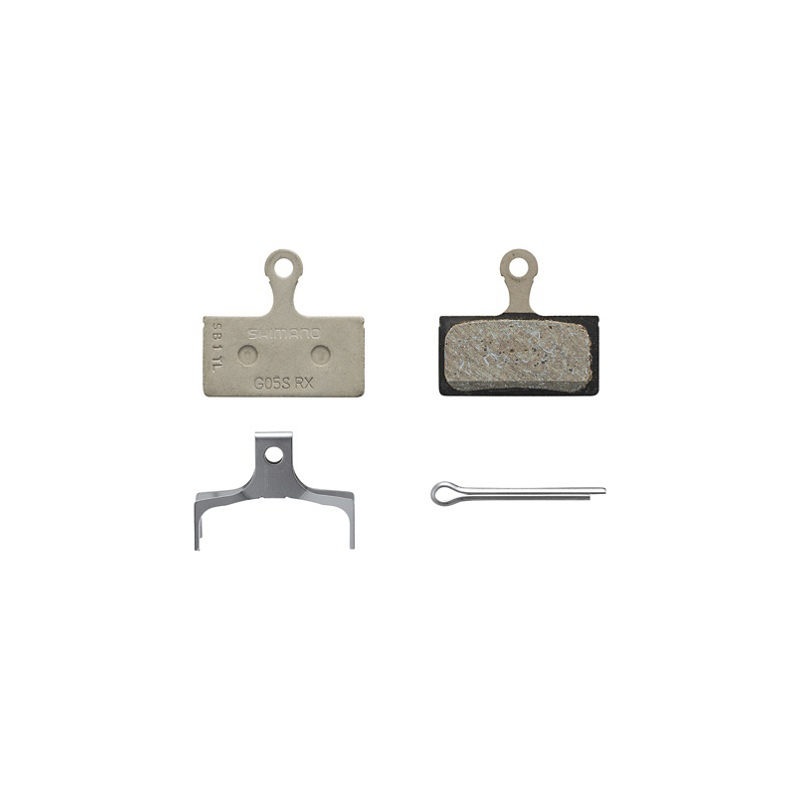 Shimano BP-G05S-RX brake pads complete - bicyquel _
