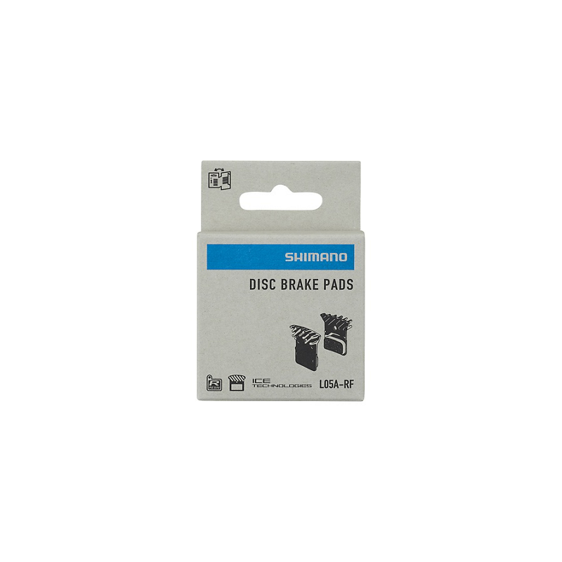 Shimano BP-L05A-RF Resin Disc Brake Pads packaged - bicyquel _