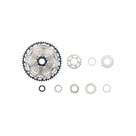 Shimano SLX CS-M7100-12 Cassette exploded - bicyquel _