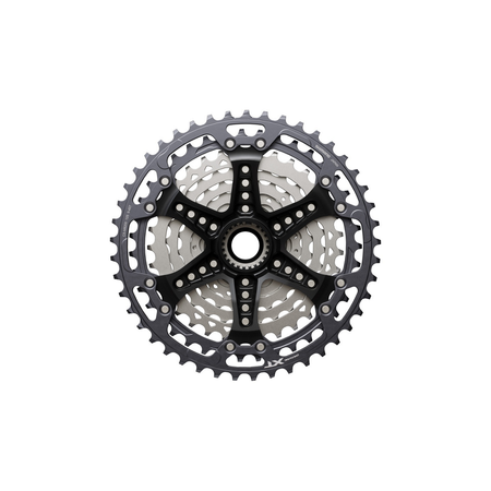 Shimano XT CS-M8200-12 Cassette rear view - bicyquel _
