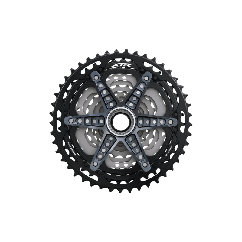 Shimano XTR CS-M9101-12 Cassette rear view - bicyquel _