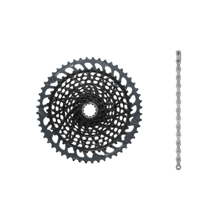 SRAM X01 Eagle 12sp Cassette & Chain Combo - bicyquel _