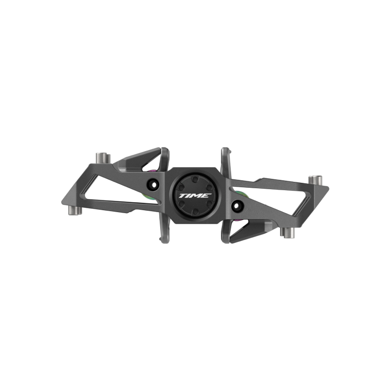 TIME Speciale 10 MTB Pedals side view in grey - bicyquel _