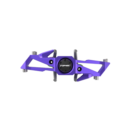 TIME Speciale 10 MTB Pedals side view in purple - bicyquel _